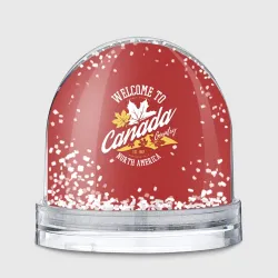 Игрушка Снежный шар Канада Canada
