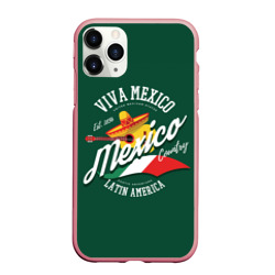 Чехол для iPhone 11 Pro матовый Мексика Mexico