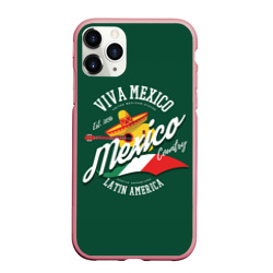 Чехол для iPhone 11 Pro Max матовый Мексика Mexico