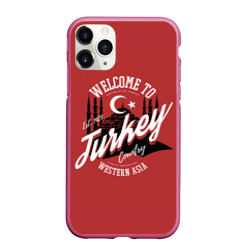 Чехол для iPhone 11 Pro Max матовый Турция - Turkey