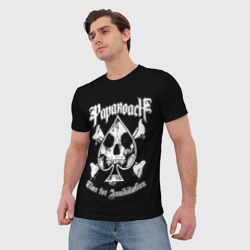 Мужская футболка 3D Papa Roach, рок - фото 2