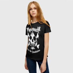 Женская футболка 3D Papa Roach, рок - фото 2