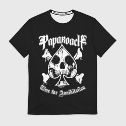 Мужская футболка 3D Papa Roach, рок