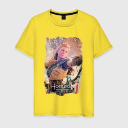 Horizon Forbidden West Горизонт Запретный Запад – Мужская футболка хлопок с принтом купить со скидкой в -20%