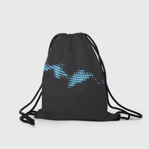 Рюкзак-мешок 3D Фортнайт Китсунэ в синем - фото 2
