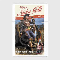 Nuka Cola - raid your first! – Магнитный плакат 2x3 с принтом купить