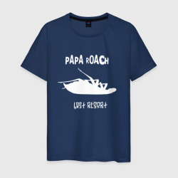 Papa Roach , Папа Роач Рок – Мужская футболка хлопок с принтом купить со скидкой в -20%