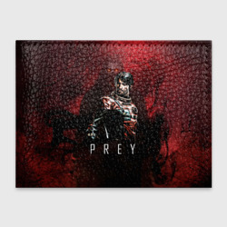 Обложка для студенческого билета Prey dark  red