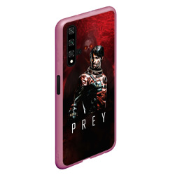 Чехол для Honor 20 Prey dark  red - фото 2