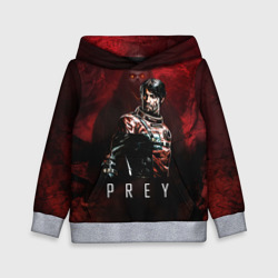 Детская толстовка 3D Prey dark  red