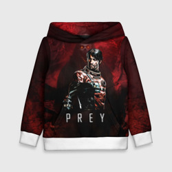 Детская толстовка 3D Prey dark  red