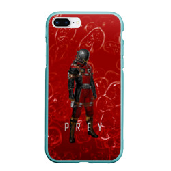 Чехол для iPhone 7Plus/8 Plus матовый Prey blood horror