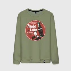 Мужской свитшот хлопок Nuka Cola Ice Cold Retro