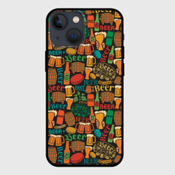 Чехол для iPhone 13 mini Пиво Beer