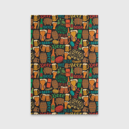 Обложка для паспорта матовая кожа Пиво Beer, цвет зеленый - фото 2