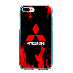 Чехол для iPhone 7Plus/8 Plus матовый Mitsubishi Red Fire