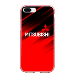 Чехол для iPhone 7Plus/8 Plus матовый [Mitsubishi] - Red Sport