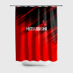 Штора 3D для ванной [Mitsubishi] - Red Sport