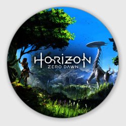 Круглый коврик для мышки Horizon Zero Dawn Топ