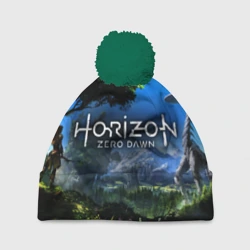 Шапка 3D c помпоном Horizon Zero Dawn Топ