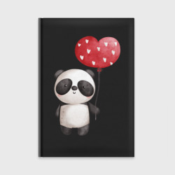 Ежедневник Панда с шариком в виде сердца