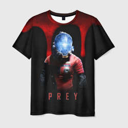 Мужская футболка 3D Prey Dark blood