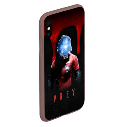 Чехол для iPhone XS Max матовый Prey Dark blood - фото 2