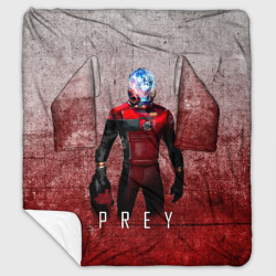 Плед с рукавами Prey grey and blood