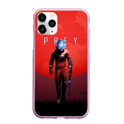 Чехол для iPhone 11 Pro Max матовый Prey красная планета