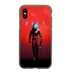 Чехол для iPhone XS Max матовый Prey красная планета