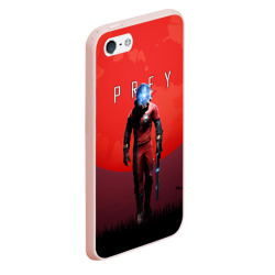 Чехол для iPhone 5/5S матовый Prey красная планета - фото 2
