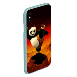 Чехол для iPhone XS Max матовый Кунг-фу Панда New - фото 2