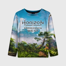 Детский лонгслив 3D Horizon Forbidden West Хоризон Запретный Запад