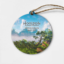 Деревянная игрушка круг Horizon Forbidden West Хоризон Запретный Запад