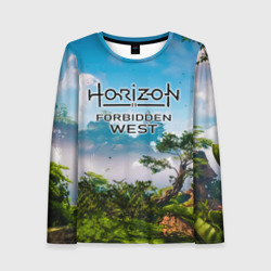 Женский лонгслив 3D Horizon Forbidden West Хоризон Запретный Запад