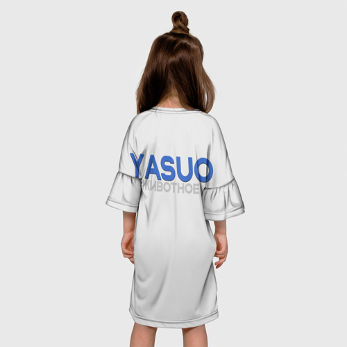 Детское платье 3D Yasuo Meme, цвет 3D печать - фото 5