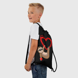 Рюкзак-мешок 3D Ленивая любовь - фото 2
