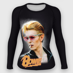 Женский рашгард 3D David Bowie Smoking