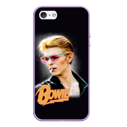 Чехол для iPhone 5/5S матовый David Bowie Smoking