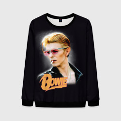 Мужской свитшот 3D David Bowie Smoking