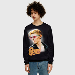 Мужской свитшот 3D David Bowie Smoking - фото 2
