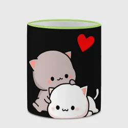 Кружка с полной запечаткой Котическая любовь