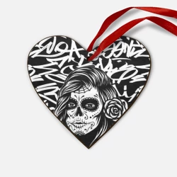 Деревянная игрушка Сердце Тату королева