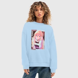 Женский свитшот oversize без начеса хлопок Ангел кровопролития Satsuriku no Tenshi, Рэйчел Гарднер Рэй - фото 2