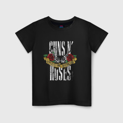 Детская футболка хлопок Guns N' Roses Рок группа