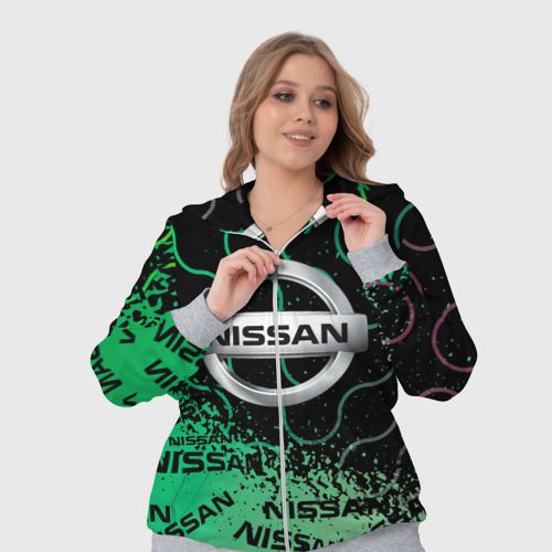 Женский костюм 3D с принтом NISSAN Супер класса, фото #4