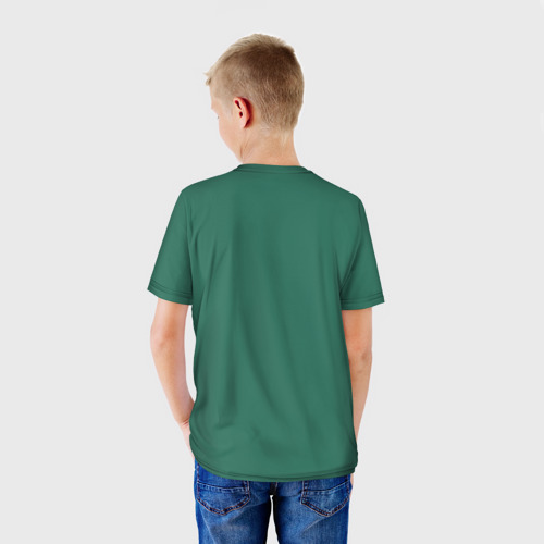 Детская футболка 3D с принтом Лучшая мама на свете, вид сзади #2