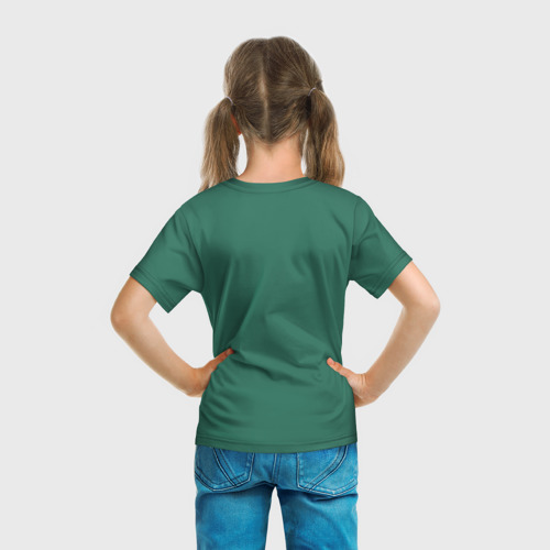 Детская футболка 3D с принтом Лучшая мама на свете, вид сзади #2