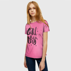 Женская футболка 3D Girl Boss! - фото 2