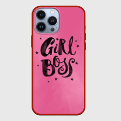 Girl Boss! – Чехол для iPhone 13 Pro Max с принтом купить